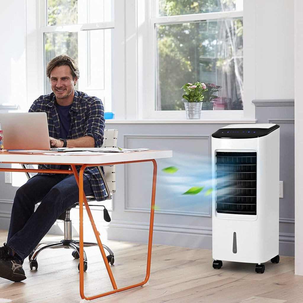 Rafraîchisseur d'Air Portable 4 en 1, Réservoir 7L, 3 Vitesses