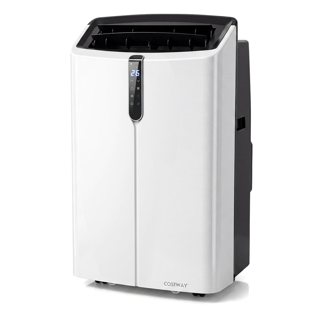 Climatiseur Portable Silencieux 14000 BTU, Froid/Chaud, App