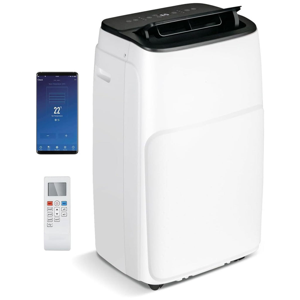 Climatiseur Portable 4 en 1, 12000 BTU, App et Télécommande