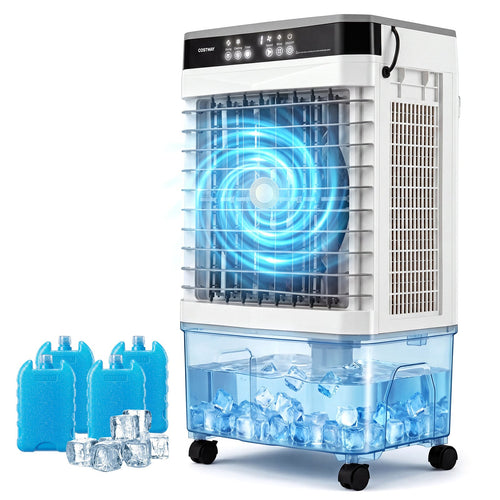 Climatiseur Portable 3 en 1 avec Télécommande, Réservoir 15L