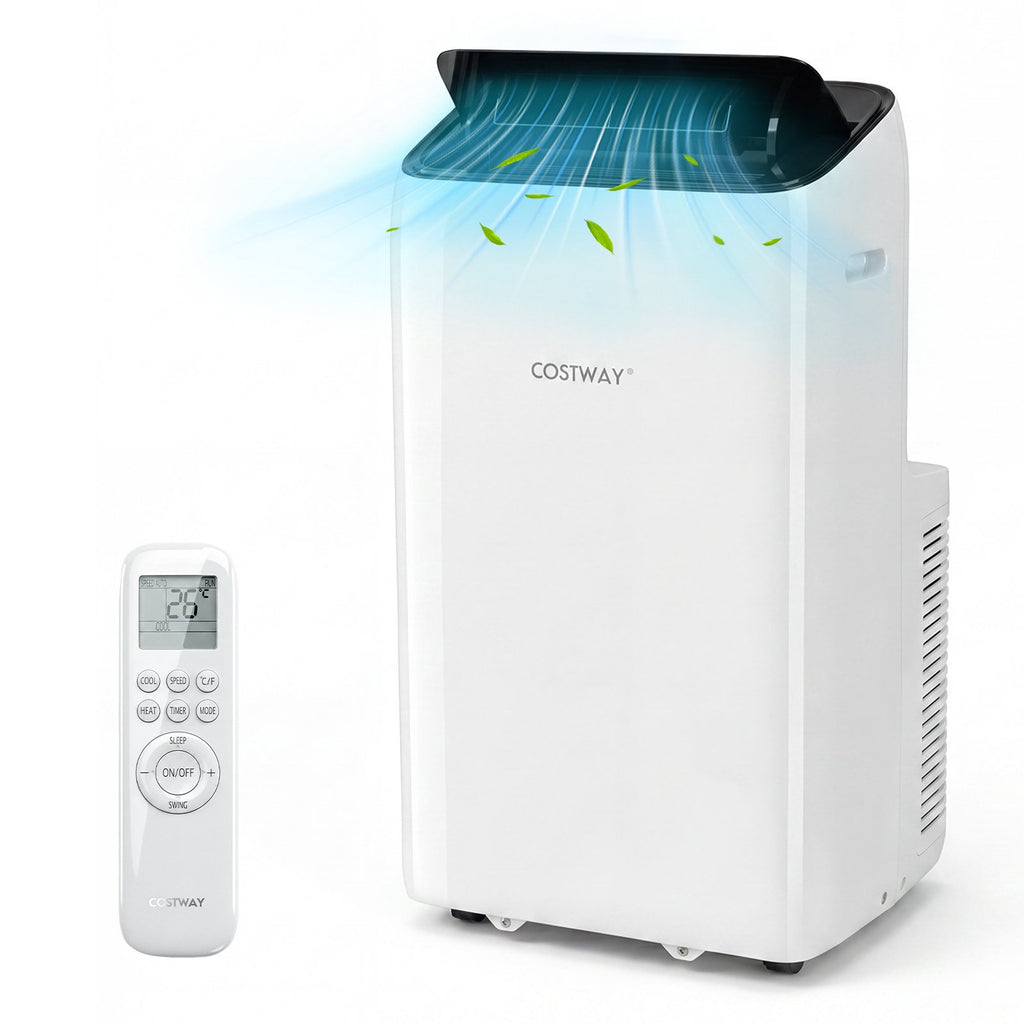 Climatiseur Portable 5 en 1, Froid/Chaud, Télécommande