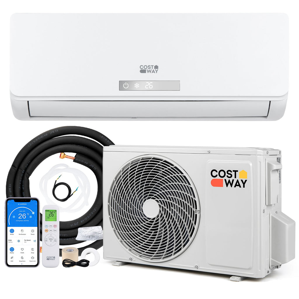 Climatiseur Split Réversible 12000 BTU, 19dB, Classe A++