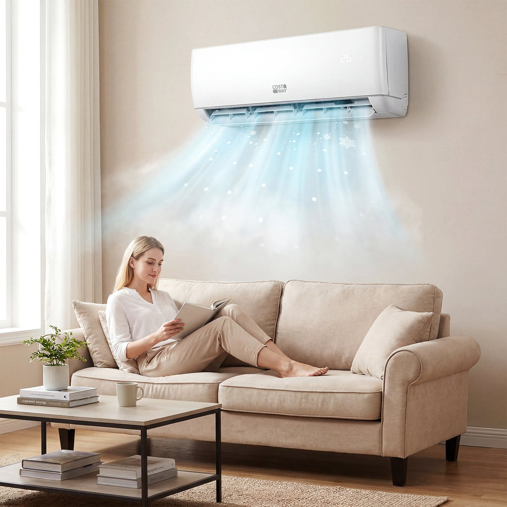 Climatiseur Split 24000 BTU avec Pompe à Chaleur, R32, A++