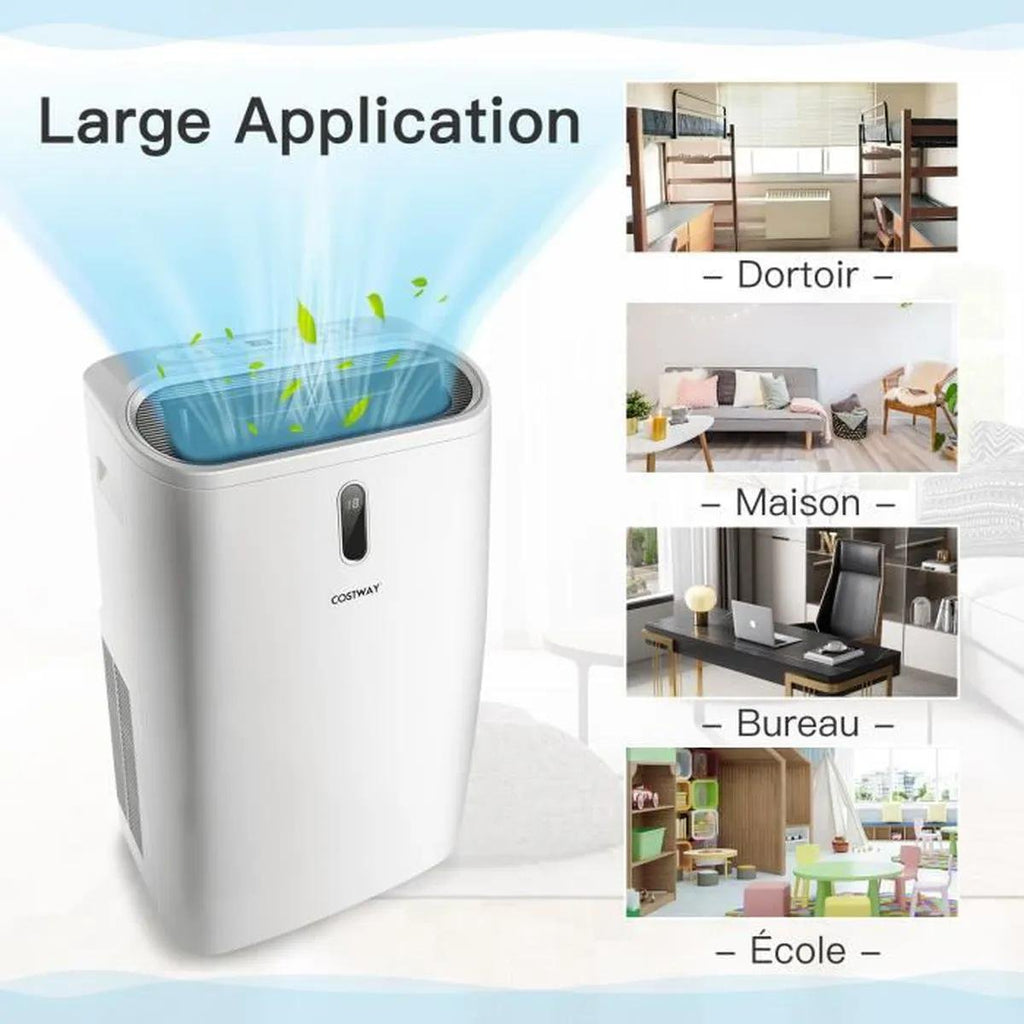 Chauffage Portable 5 en 1, 12000 BTU, Contrôle par App