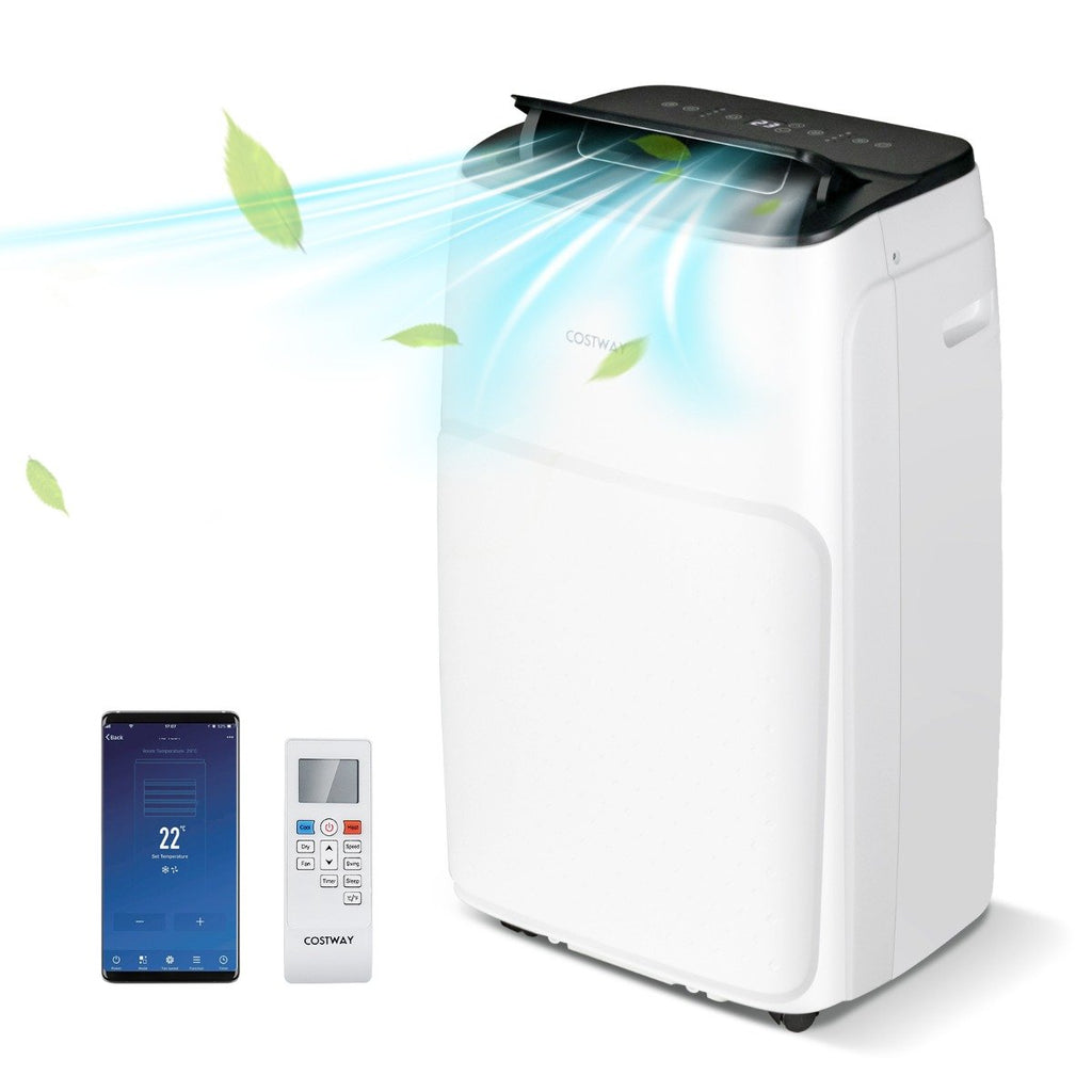Climatiseur Portable 4 en 1, 12000 BTU, App Smart Life