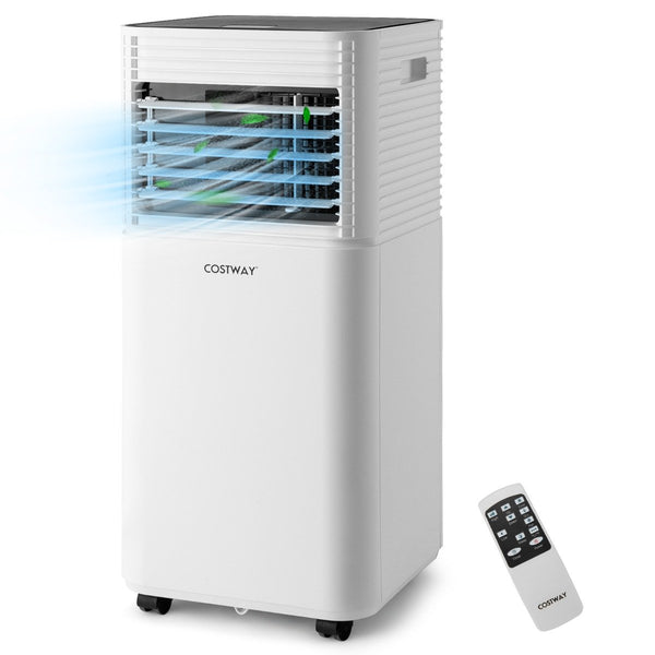 Climatiseur Portable 3 en 1, 9000 BTU, 2 Vitesses, Minuterie 24h