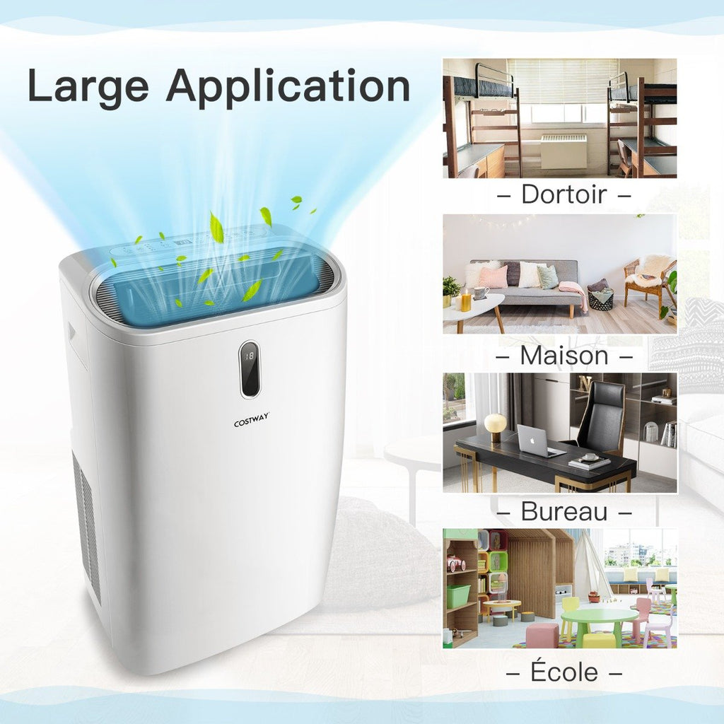 Climatiseur Portable 4 en 1, 16000 BTU, R290, Wifi