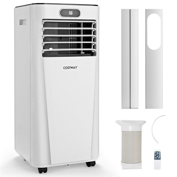 Climatiseur Portable 3 en 1, 7000 BTU, 2 Écrans LED