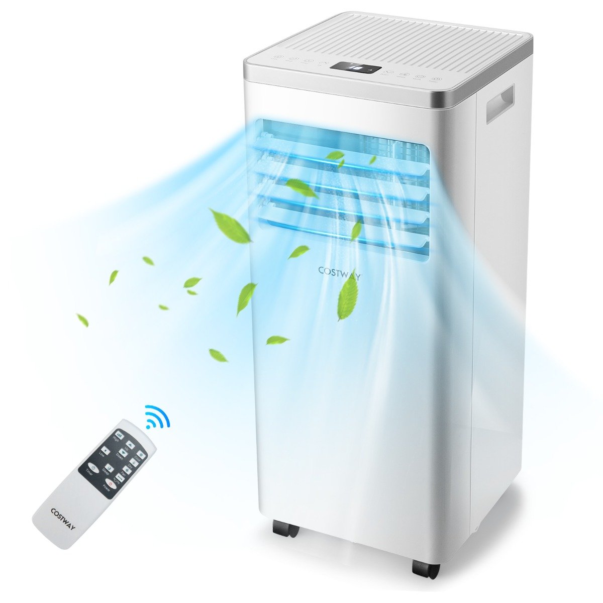 Climatiseur Portable 3 en 1, 7000 BTU, Sécurité Enfants