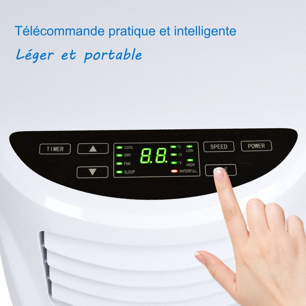Climatiseur 3 en 1, 7000 BTU, Fonctionnement Silencieux 785W