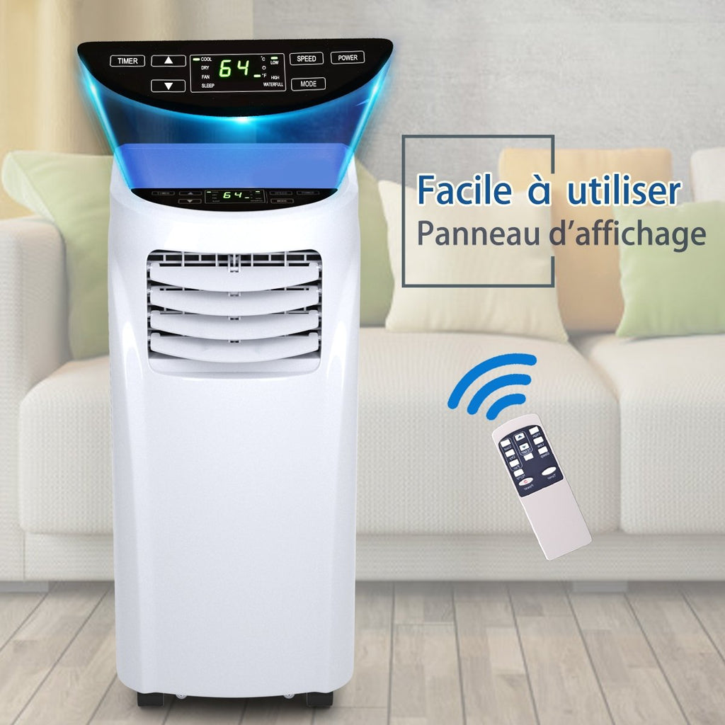 Climatiseur 3 en 1, 7000 BTU, Fonctionnement Silencieux 785W